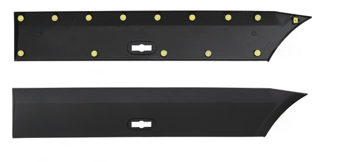07-024-007.jpg Moldura lateral autoadhesiva para Mercedes-Benz Sprinter 2012/2019 guardabarro trasero anterior 117x20 derecha
