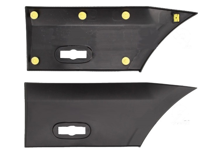 07-024-012.jpg Moldura lateral autoadhesiva para Mercedes-Benz Sprinter 2012/2019 guardabarro trasero anterior 52.5x20 izquierda p/faro