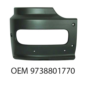 Puntera de paragolpe Mercedes-Benz Atego 06/13 delantera derecha ancha