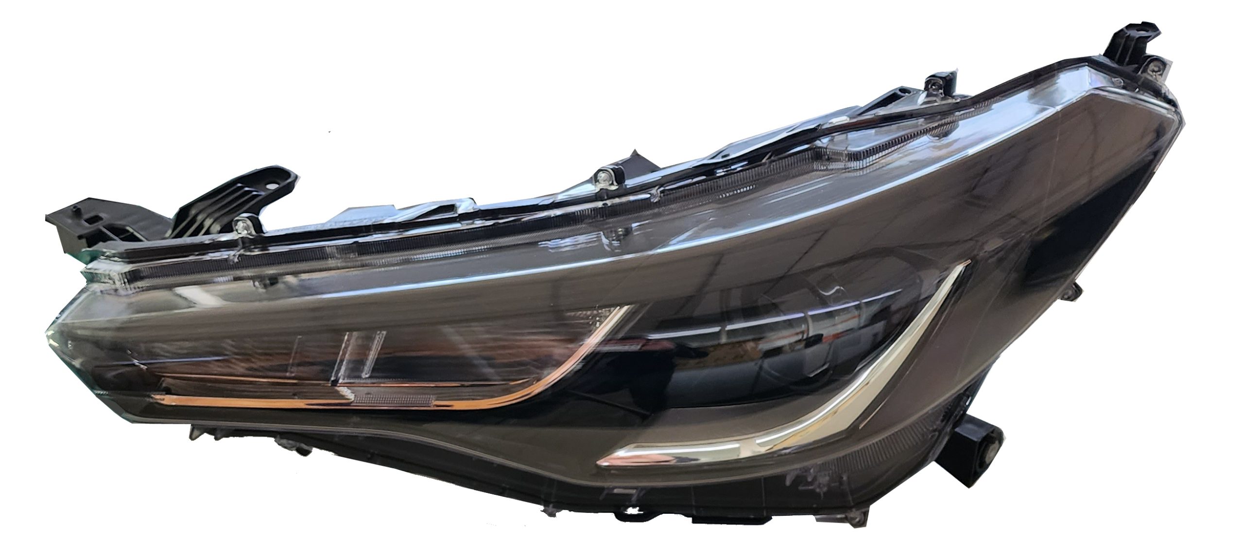 Óptica para Toyota Corolla Cross XLI 2021/2023 derecha con lupa