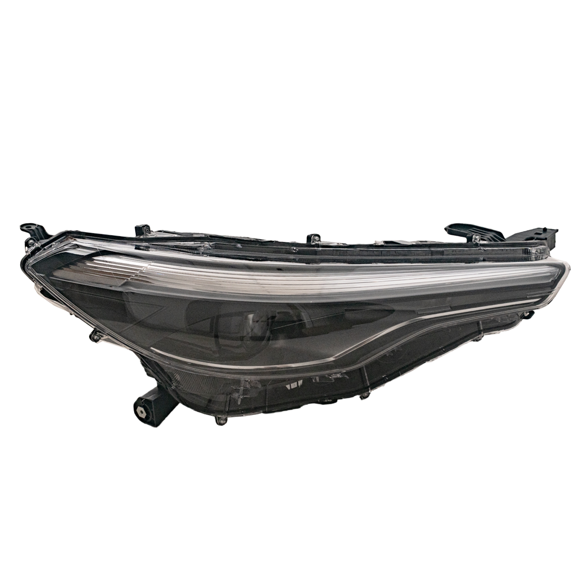 09-026-297.jpg Óptica para Toyota Corolla Cross 2021/2023 derecha con LED C/Moldura cromada