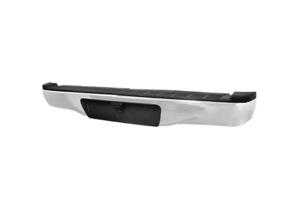 Paragolpe Toyota Hilux 05/ trasero Recto s/faro Patente cromado