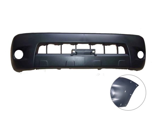 Paragolpe Toyota Hilux 05/08 4x4 delantero p/fender c/agujero p/auxiliar