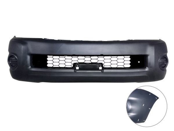 Paragolpe Toyota Hilux 09/12 delantero c/fender c/grilla Incorp s/agujero