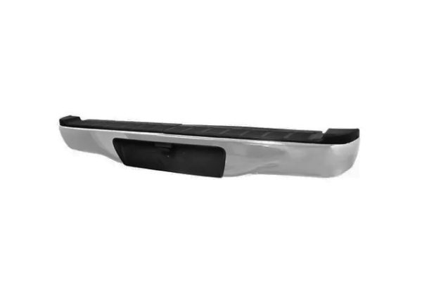 Paragolpe Toyota Hilux 05/15 trasero Recto gris Aluminio