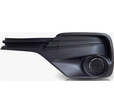 09-028-041.jpg Grilla lateral de paragolpe para Toyota Etios desde 2017 sin faro auxiliar izquierdo