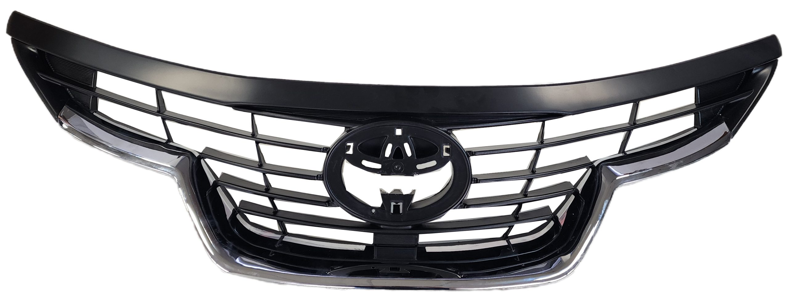 Parrilla para Toyota Etios 17/con molduras para pintar E cromada 3 Piezas superior inferior