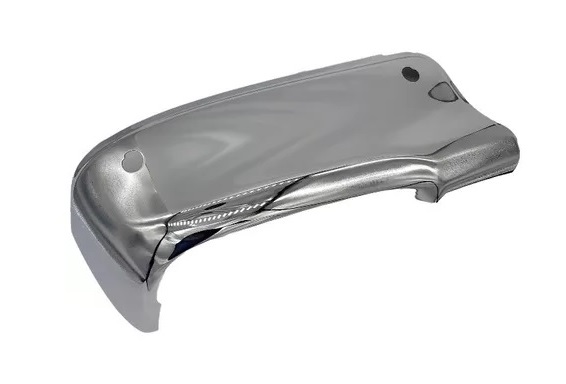Puntera de paragolpe Toyota Hilux 16/ trasera con sensor cromada izquierda