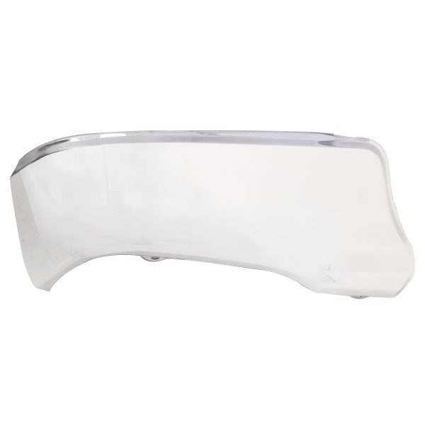 Puntera de paragolpe Toyota Hilux 16/ trasera sin sensor cromada izquierda