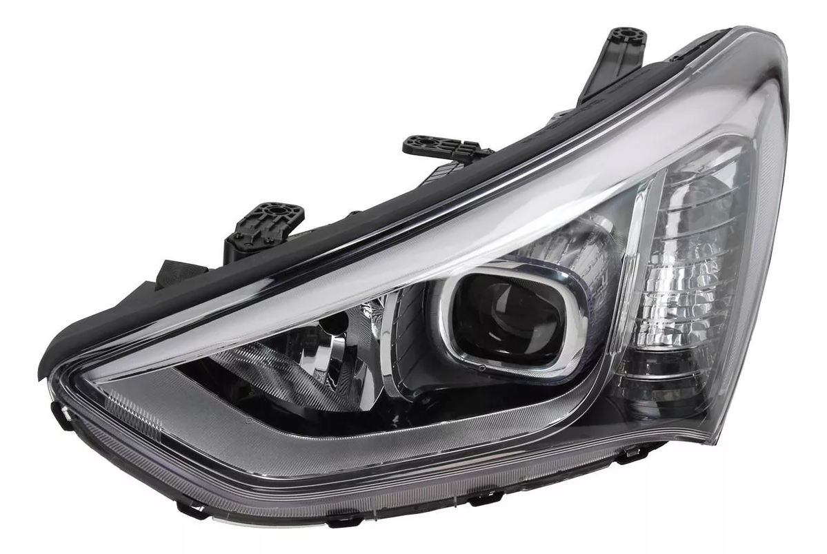 Óptica para Hyundai Santa Fe 2014/2016 izquierda con lupa