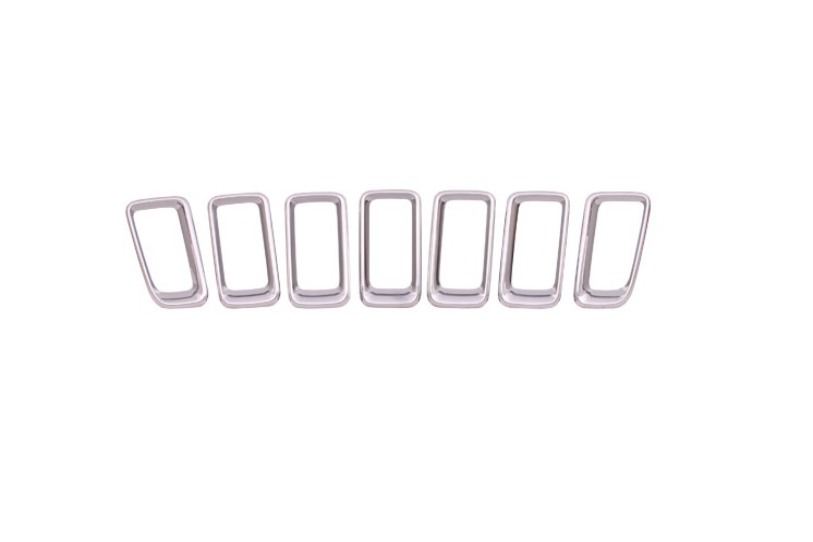 12-031-044.jpg Parrilla para Jeep Compass 2017/2021 molduras cromadas (7 Pcs)