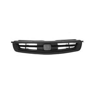 13-031-008.jpg Parrilla para Honda Civic 1996/1999 3 puertas negra