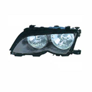 Óptica para BMW Serie 3 2004/2006 izquierda 4 puertas fondo negro E46