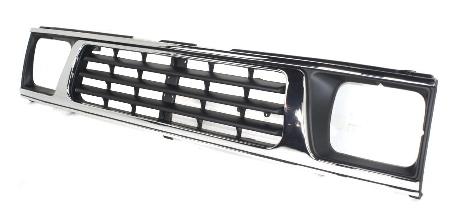 17-031-001.jpg Parrilla para Mitsubishi L200 1993/2001 línea Vieja cromada K34