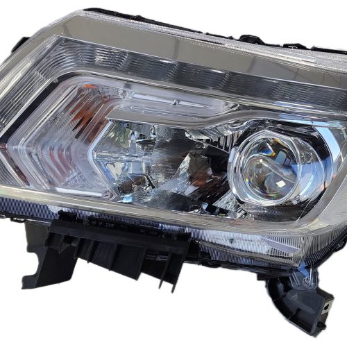 Óptica para Nissan Frontier 2016/2022 izquierda (np300) con lupa con LED