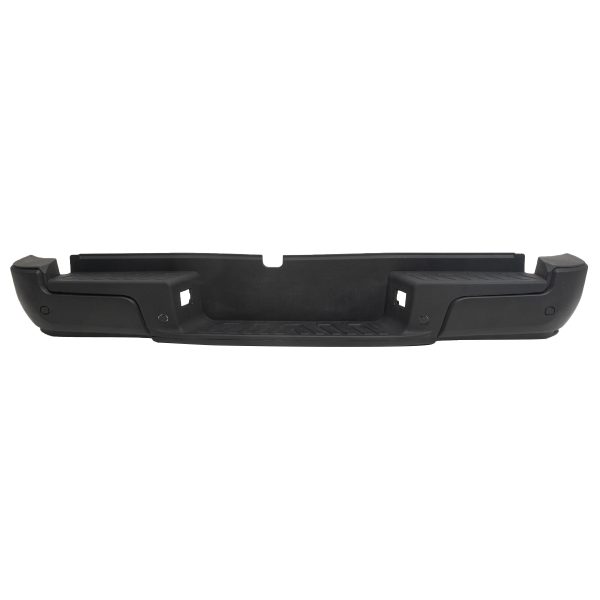 Paragolpe Nissan Frontier 22/ trasero p/sensor negro