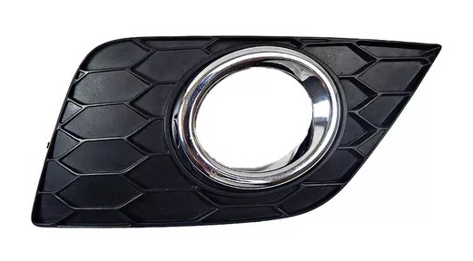 18-028-031.jpg Grilla lateral de paragolpe para Nissan Sentra 2017/2019 con aro cromado derecho