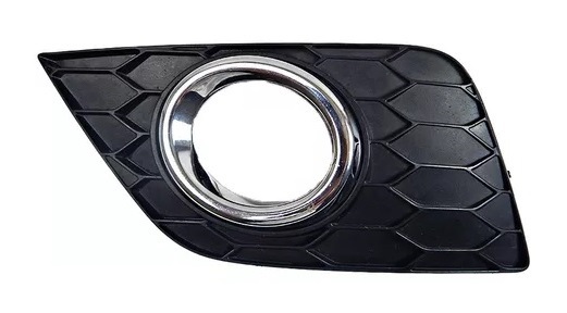 Grilla lateral de paragolpe para Nissan Sentra 2017/2019 con aro cromado izquierdo