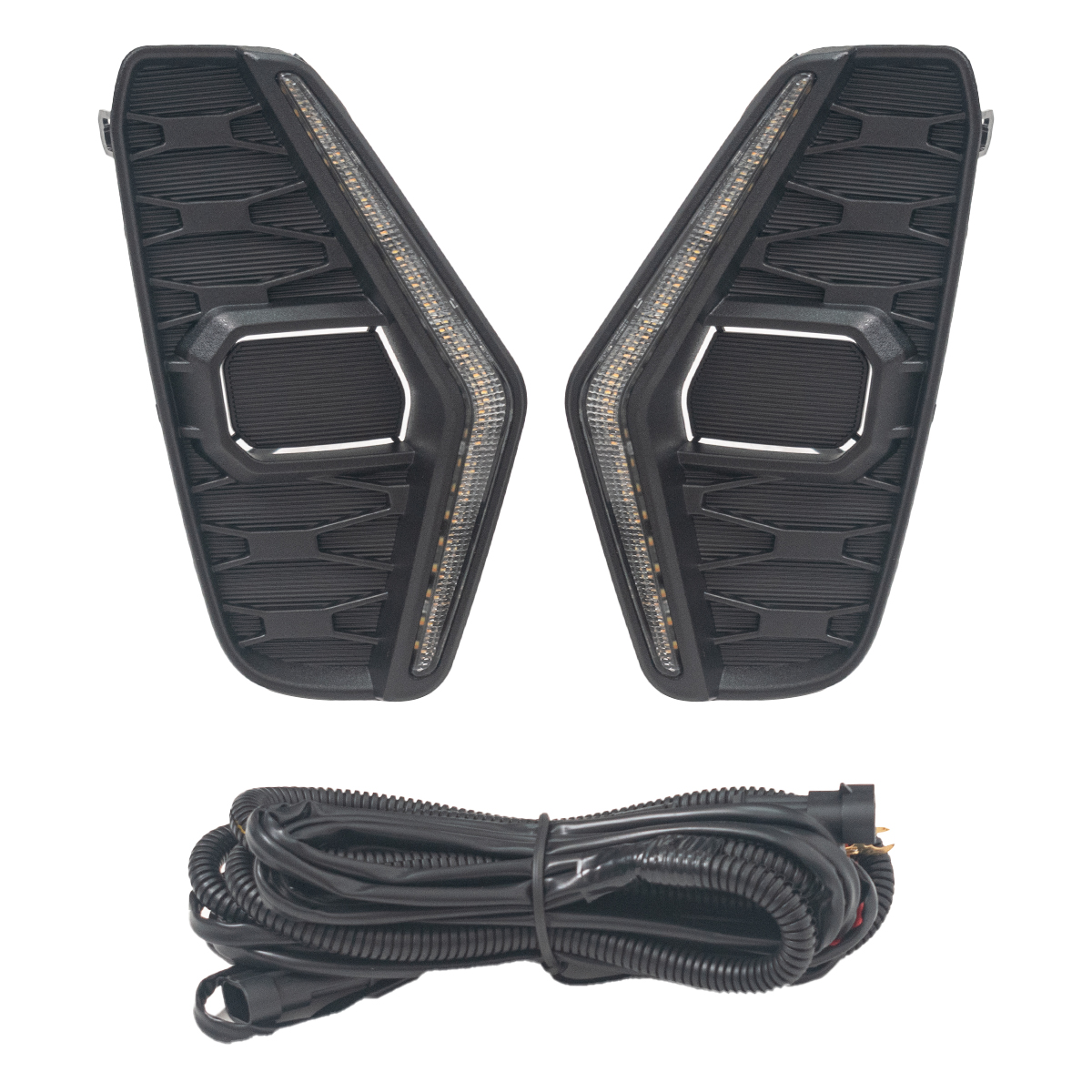 18-028-037.jpg Grilla para Nissan Frontier desde 2022 kit grillas con luz diurna y giro secuencial