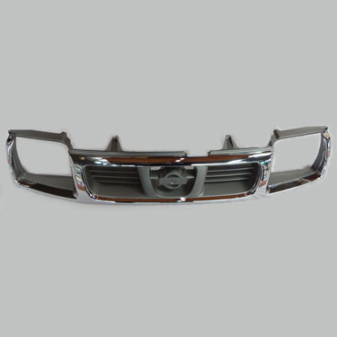 18-031-001.jpg Parrilla para Nissan P Up D22 1996/2002 cromada