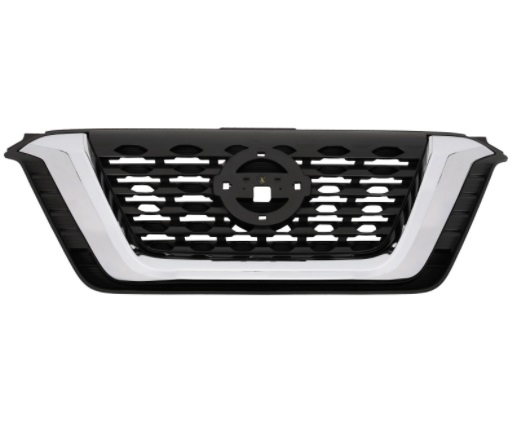 18-031-027.jpg Parrilla para Nissan Kicks 2017/2020 con moldura cromada