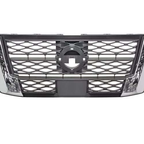 Parrilla para Nissan Frontier 22/Np300 con moldura cromada
