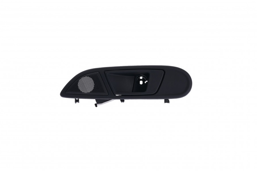 01-151-063.jpg Manija interior para Ford Fiesta Kinetic 2011/2019 Ecosport 2013/2017 delantera completa negra izquierda