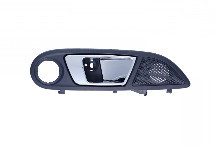 01-151-068.jpg Manija interior para Ford Fiesta Kinetic 2011/2019 Ecosport 2013/2017 delantera completa cromada derecha