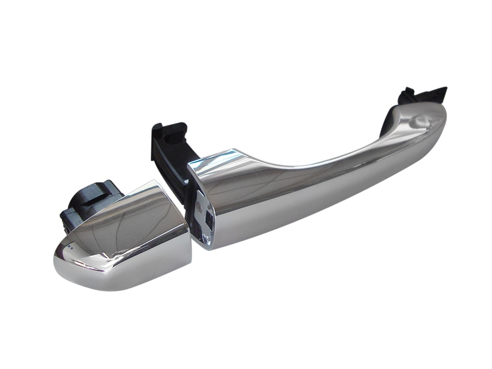 Manija exterior para Fiat Toro 2016/2021 sin agujero cromada