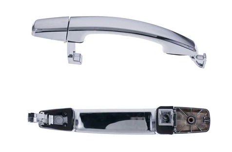 Manija exterior para Chevrolet Aveo 2009/2011 Captiva 2007/2011 cromada delantera sin agujero Der/Izq