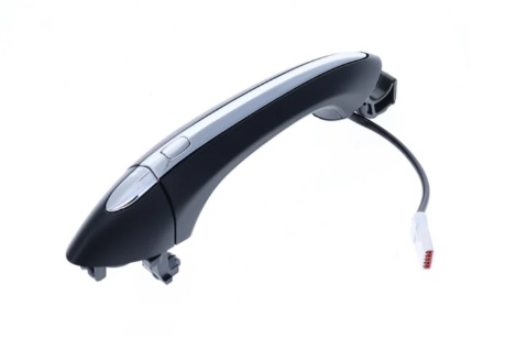 Manija exterior para Chevrolet Cruze 2016/2022 delantera negra con Moldura cromada con Sensor derecha
