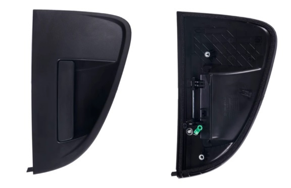 03-152-077.jpg Manija exterior para Chevrolet Sonic 2012 en adelante 5Ptas trasera izquierda