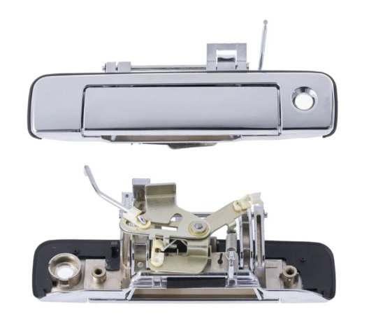 Manija de portón para Chevrolet S-10 2012/2016 con agujero cromada