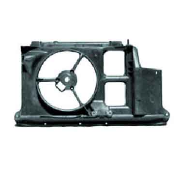 Canalizador de aire para Peugeot 206 / 207 sin aire acondicionado encauzador