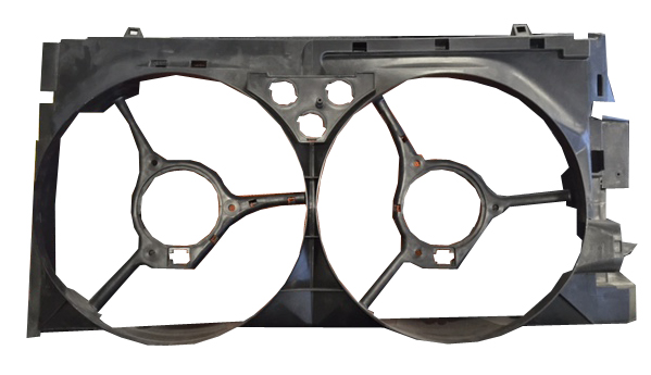 Canalizador de aire para Peugeot Partner / Citroën Berlingo 1998/2009 doble encauzador