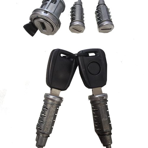 Cilindro de puerta para Peugeot Boxer 1994/2003 + 4 Cilindros con llave mapa