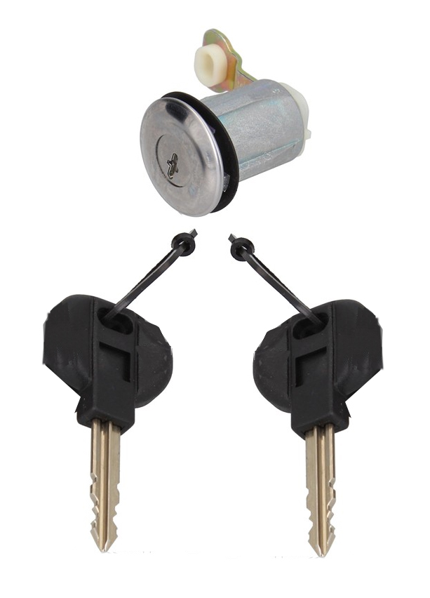 Cilindro de baúl o portón para Citroën Partner / Berlingo desde 1998 Lateral
