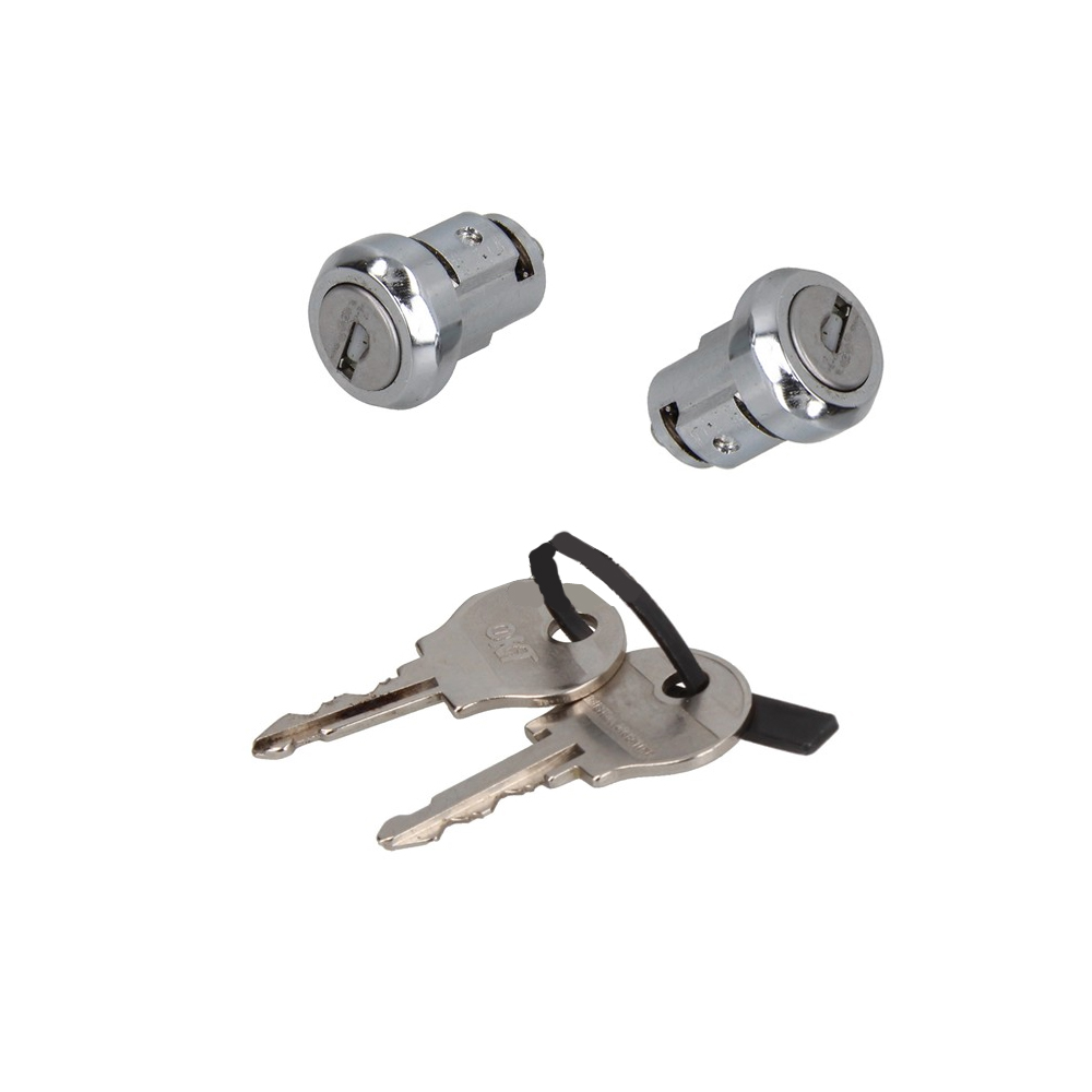 Cilindro de puerta para Renault 12 1978/1990 Cromado juego