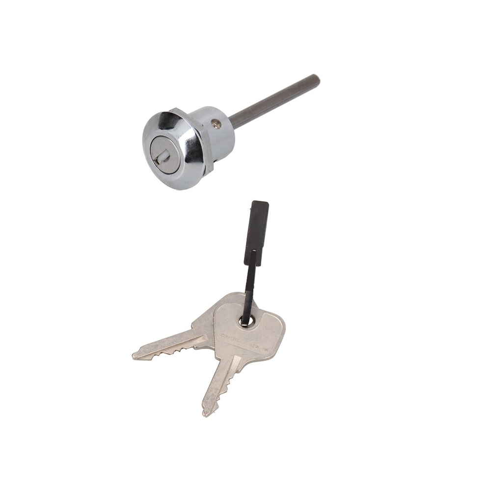 Cilindro de baúl o portón para Renault 12 1971/1990 Cromado