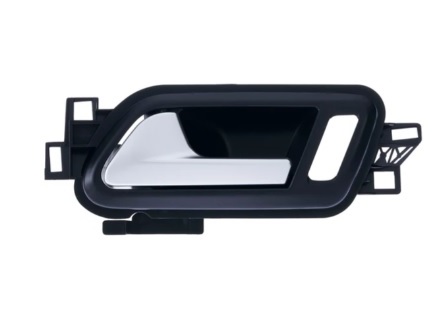 Manija interior para Volkswagen Amarok 2010/2023 Delantera/Trasera gris Plata izquierda