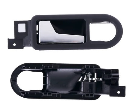 Manija interior para Volkswagen Bora/Golf 1999/2011 delantera cromada izquierda