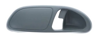 Manija interior para Volkswagen Gol / Gol Country 1999 en adelante marco trasero gris Izquierdo