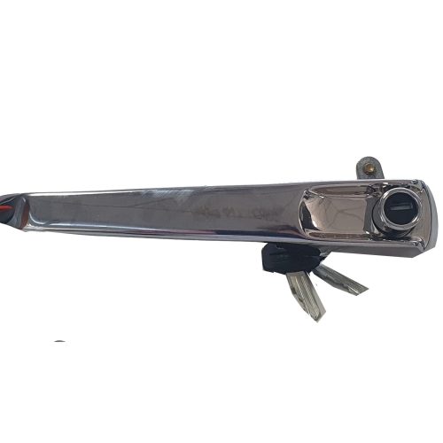 Manija exterior para 608/1114 cromada con llave