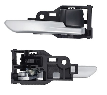 Manija interior para Toyota Corolla Cross 2021 en adelante gris Plata derecha