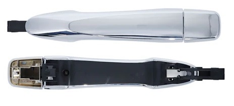 18-152-003.jpg Manija exterior para Nissan Frontier 2016/2022 delantera / trasera cromada sin agujero