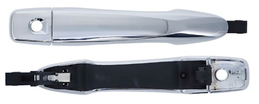 18-152-004.jpg Manija exterior para Nissan Frontier 2016/2022 delantera cromada con agujero