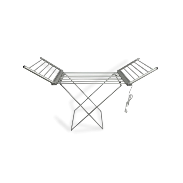 Tender eléctrico plegable 18 varillas con alas 74.5x94x54 cm