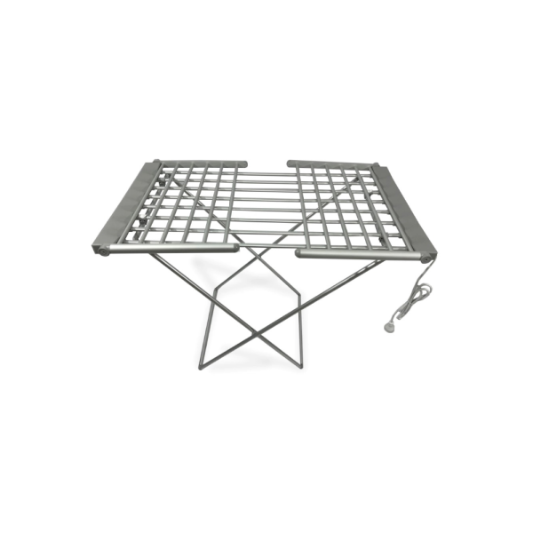 Tender eléctrico plegable 18 varillas con alas 74.5x94x54 cm