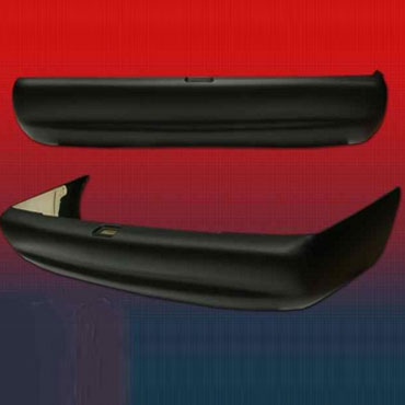 Paragolpe para Ford Escort desde 1997 trasero 4 puertas negro
