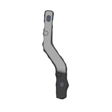 Soporte de paragolpe para Ford EcoSport 2008/2012 delantero Largo derecho